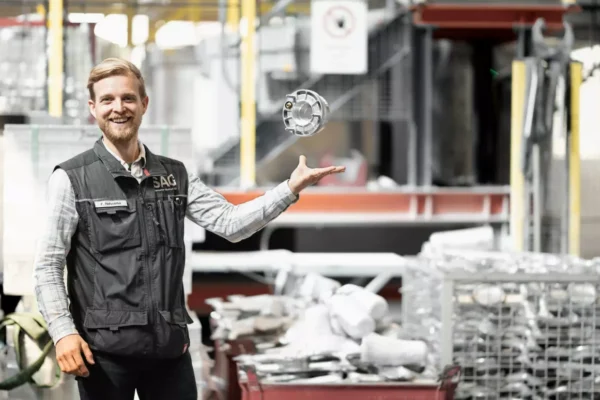 Rheocasting in series for lightweight construction