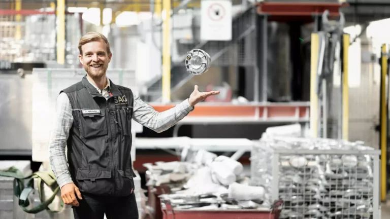 Rheocasting in series for lightweight construction